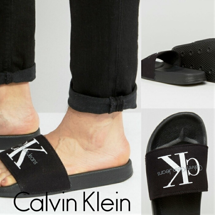 楽天市場】Calvin Klein カルバンクライン サンダル Viggo Logo 