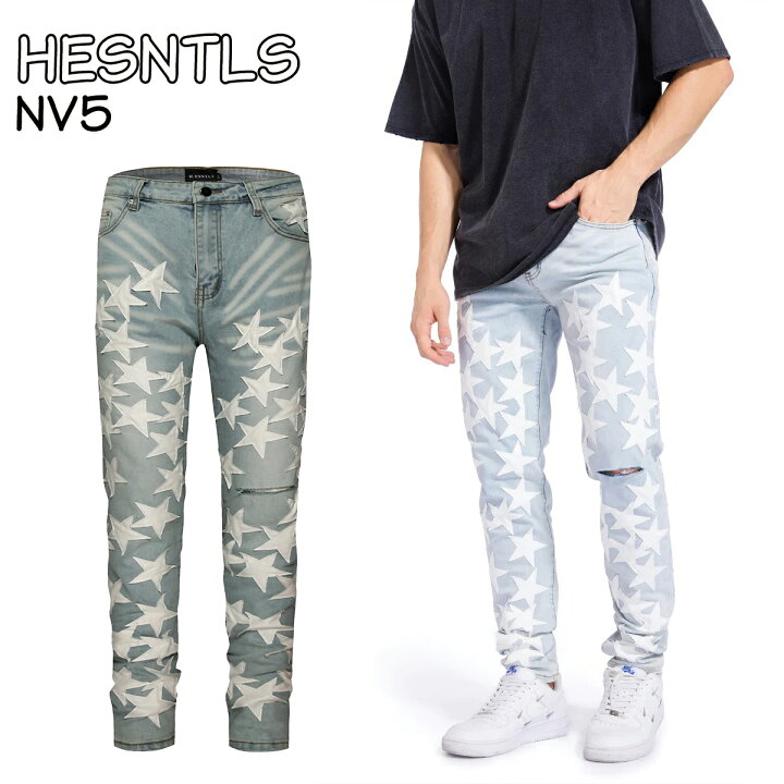 楽天市場】HESNTLS ジーンズ デニム プレミアムミッドウェイトソフト 