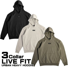 【6/5限定★抽選で2人に1人最大100%ポイントバック！要エントリー】 LIVE FIT リブフィット パーカー URBAN HEAVY HOODIE ヘビーウェイト12.5オンス プルオーバー トレーナー メンズ レディース ユニセックス スウェット 長袖 トップス 筋トレ ジム ウエア スポーツ 正規品[