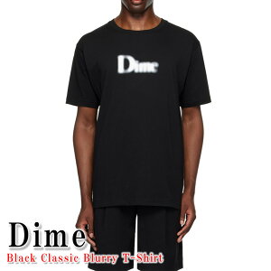 Dime T�V���c �_�C�� Black Classic Blurry T-Shirt 6.5 �I���X �R�b�g�� 100% ���S �v�����g �h�k���H �����Y ���j�Z�b�N�X ���K�i [�ߗ�] ��00582