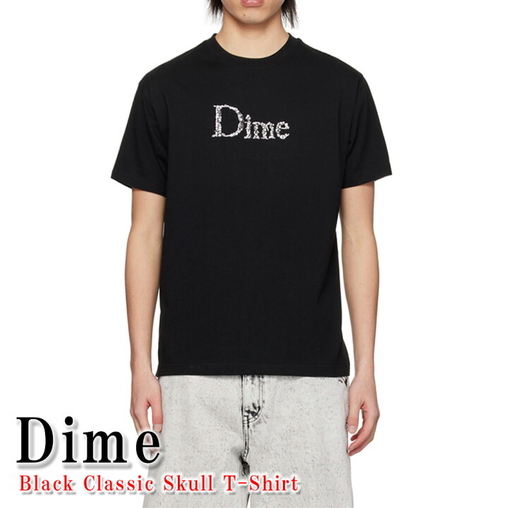 楽天市場】Dime Tシャツ ダイム Black Classic Skull T-Shirt 6.5  