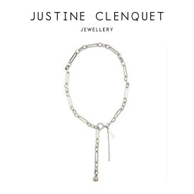 ジュスティーヌクランケ Justine Clenquet Ali necklace アリ ネックレス パラジウム チョーカー レディース[アクセサリー]