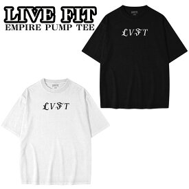 リブフィット Tシャツ LIVE FIT EMPIRE PUMP TEE 半袖 トップス メンズ 筋トレ ジム ウエア フィジーク スポーツ 正規品[衣類]ユ00582