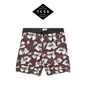 ティーシーエスエス TCSS PYSCHE BOARDSHORT WINE ワイン 水着 ボードショーツ スウィムショーツ ビーチショーツ サンセット サーフトランク メンズ