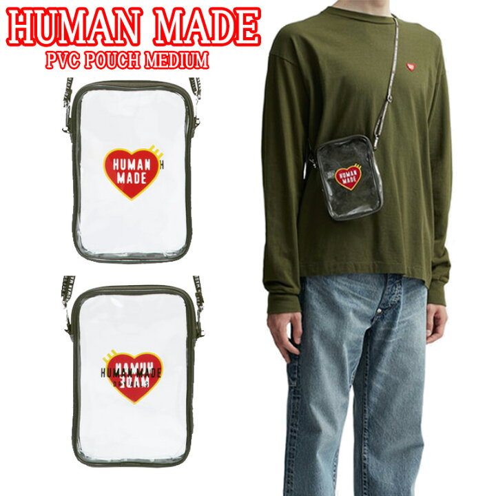 楽天市場】HUMAN MADE ポーチ ヒューマンメイド PVC POUCH MEDIUM  