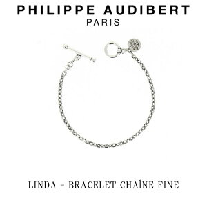 tBbv I[fBx[ Philippe Audibert LINDA BRACELET CHANE FINE _ Vo[ uXbg PhilippeAudibert fB[X [ANZT[]