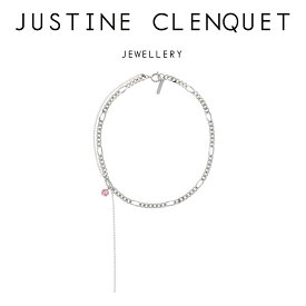 ジュスティーヌクランケ Justine Clenquet ヴァルピンク ネックレス Val pink necklace チョーカー パラジウム レディース メンズ[アクセサリー]