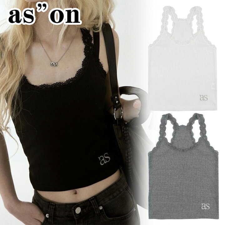楽天市場】as”on アズオン キャミソール JACE SLEEVELESS トップス 