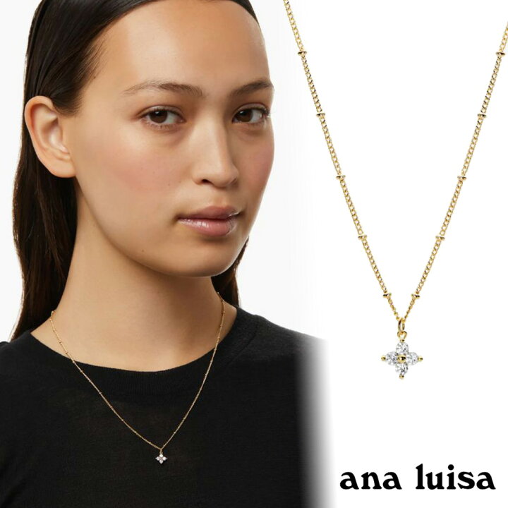 楽天市場】ana luisa アナルイサ ネックレス 14K CLAIRE NECKLACE 