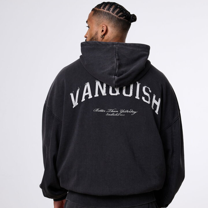 楽天市場】ヴァンキッシュ フィットネス フルジップ パーカー VANQUISH 
