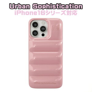 Urban Sophistication iPhone �P�[�X �A�[�o���\�t�B�X�e�B�P�[�V���� iPhone16�V���[�Y The Puffer Case Ballerina �X�}�z�P�[�X �A�C�t�H�� �J�o�[ �g��[�X�}�z�P�[�X]��00582