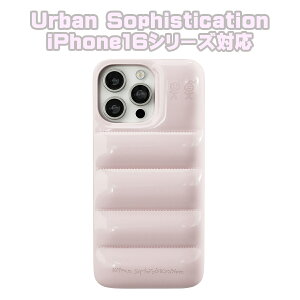 Urban Sophistication iPhone �P�[�X �A�[�o���\�t�B�X�e�B�P�[�V���� iPhone16�V���[�Y The Puffer Case Strawberry Frozen Yogurt �X�}�z�P�[�X �A�C�t�H�� �J�o�[ �g��[�X�}�z�P�[�X]��00582