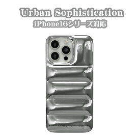 Urban Sophistication iPhone ケース アーバンソフィスティケーション iPhone16シリーズ The Puffer Case Mirror スマホケース アイフォン カバー 携帯[スマホケース]ユ00582