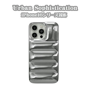 Urban Sophistication iPhone �P�[�X �A�[�o���\�t�B�X�e�B�P�[�V���� iPhone16�V���[�Y The Puffer Case Mirror �X�}�z�P�[�X �A�C�t�H�� �J�o�[ �g��[�X�}�z�P�[�X]��00582