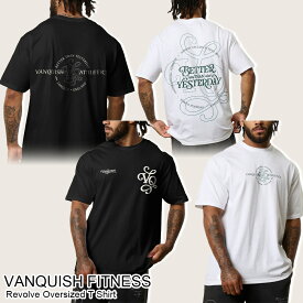 ヴァンキッシュ フィットネス 半袖 Tシャツ VANQUISH FITNESS Vanquish Revolve Oversized T Shirt メンズ 筋トレ ジム ウエア スポーツ 正規品 [衣類] ユ00582