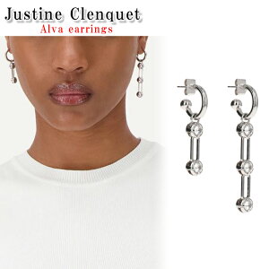 WXeB[kNP Justine Clenquet Ao sAX Alva earrings Vo[ fB[X Y jZbNX pWE[ANZT[] 00582