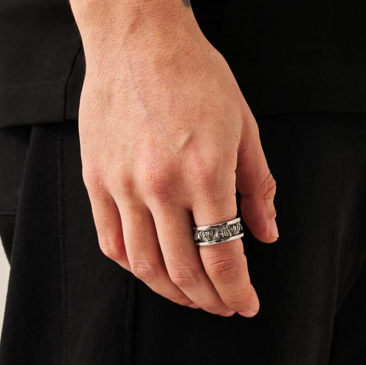 楽天市場】CRAFTD London クラフトロンドン CLOVER SOVEREIGN RING 