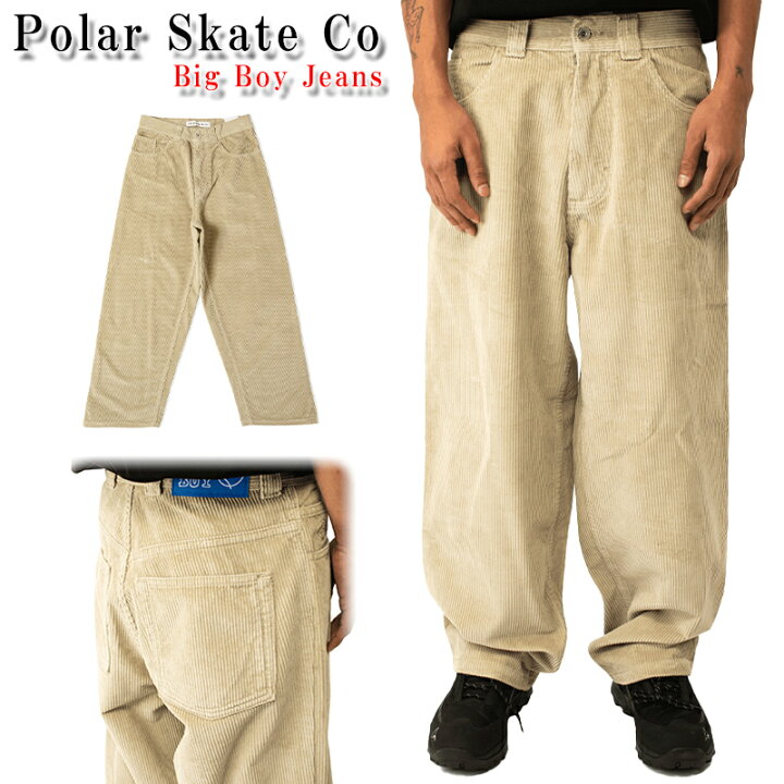 楽天市場】ポーラー ビッグボーイ デニム パンツ Polar Skate Co BIG 