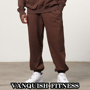 ���@���L�b�V�� �I�[�o�[�T�C�Y �X�E�F�b�g�p���c VANQUISH Essential Chocolate Oversized Sweatpants �����Y �؃g�� �W�� �E�G�A �X�|�[�c �t�B�b�g�l�X ���K�i[�ߗ�] ��00582
