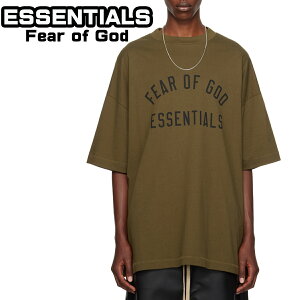�G�b�Z���V�����Y T�V���c FOG ESSENTIALS �J�[�L �N���[�l�b�N ���� �I�[�o�[�T�C�Y Essentials Tee �����Y ���f�B�[�X �t�B�A�I�u�S�b�h ���K�i Fear Of God Essentials [�ߗ�]��00582