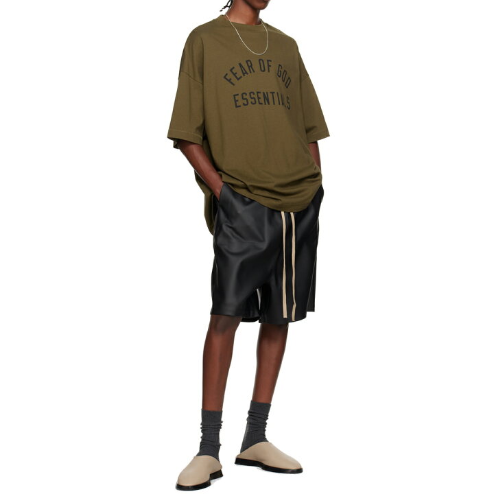 楽天市場】エッセンシャルズ Tシャツ FOG ESSENTIALS カーキ クルー 