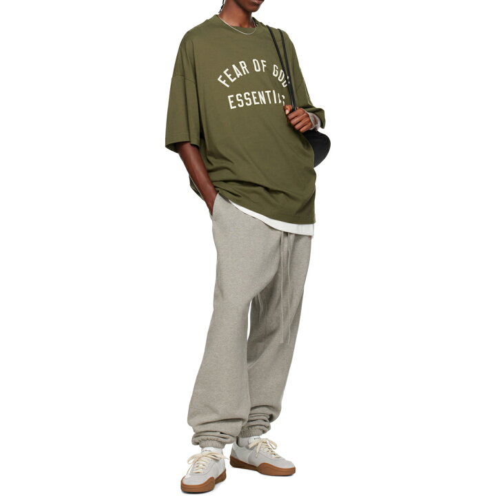 楽天市場】エッセンシャルズ Tシャツ FOG ESSENTIALS カーキ クルー 