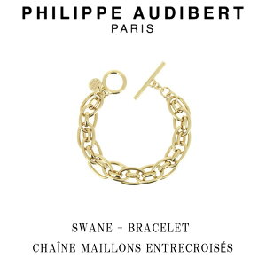 tBbv I[fBx[ Philippe Audibert 24K SWANE BRACELET CHANE MAILLONS ENTRECROISS X uXbg S[h PhilippeAudibert fB[X[ANZT[]