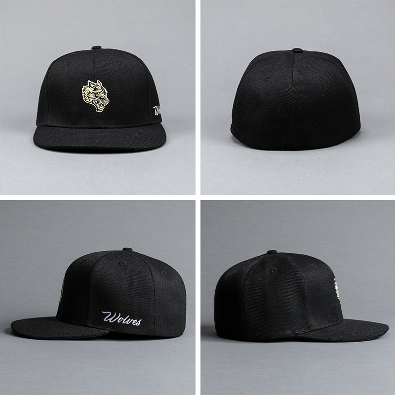 ダルクスポーツ DarcSport キャップ 帽子 WOLF HEAD FITTED CAP ブラック 黒 ハット アクセサリー フィジーカー メンズ  筋トレ ジム ウエア 正規品[帽子] | s.s shop