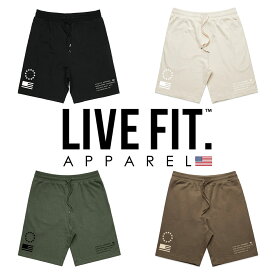 リブフィット LIVE FIT ショーツ ハーフパンツ URBAN SWEAT SHORTS 短パン メンズ 筋トレ ジム ウエア フィットネス スポーツ トレーニング 正規品[衣類]