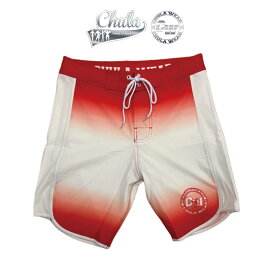 チュラウェア サーフパンツ CHULA WEAR ステージ ショーツ 水着 STRAWBERRIES AND CREAM ハーフパンツ 短パン フィジーカー 大会 メンズ 筋トレ ジム ウエア 正規品[衣類]