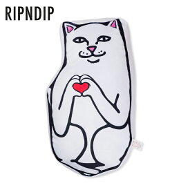 リップンディップ クッション RIPNDIP Nermal Loves Pillow ネコ 雑貨 枕 ハート アクセサリー おしゃれ かわいい ロゴ Rip N Dip スケーター ストリート メンズ レディース RND10179 [アクセサリー]