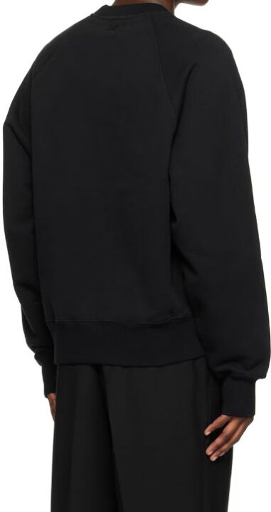 楽天市場】AMI Paris スウェット アミ パリス Black Ami de Coeur 