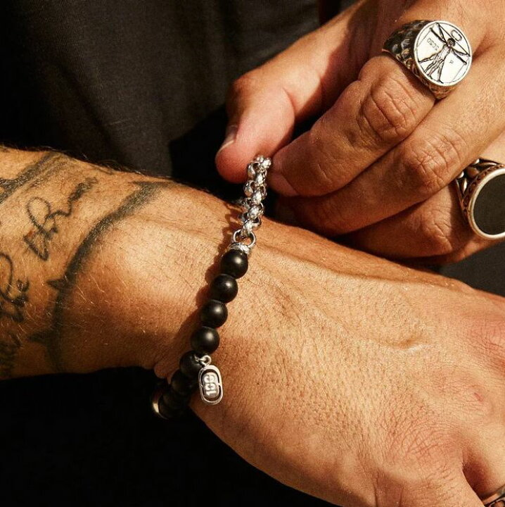 楽天市場】CRAFTD London クラフトロンドン CHAINED BEAD BRACELET 