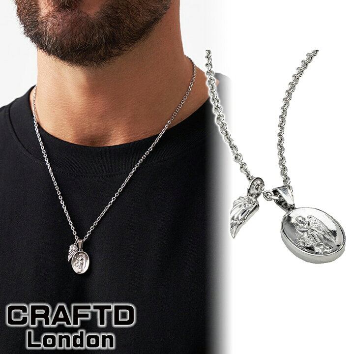 楽天市場】CRAFTD London ネックレス NIKE PENDANT SILVER メンズ