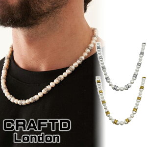 CRAFTD London lbNX CROWN REAL PEARL NECKLACE SILVER GOLD Y Ntgh Vo[ S[h   W p[ ^ lC[ANZT[] 00582
