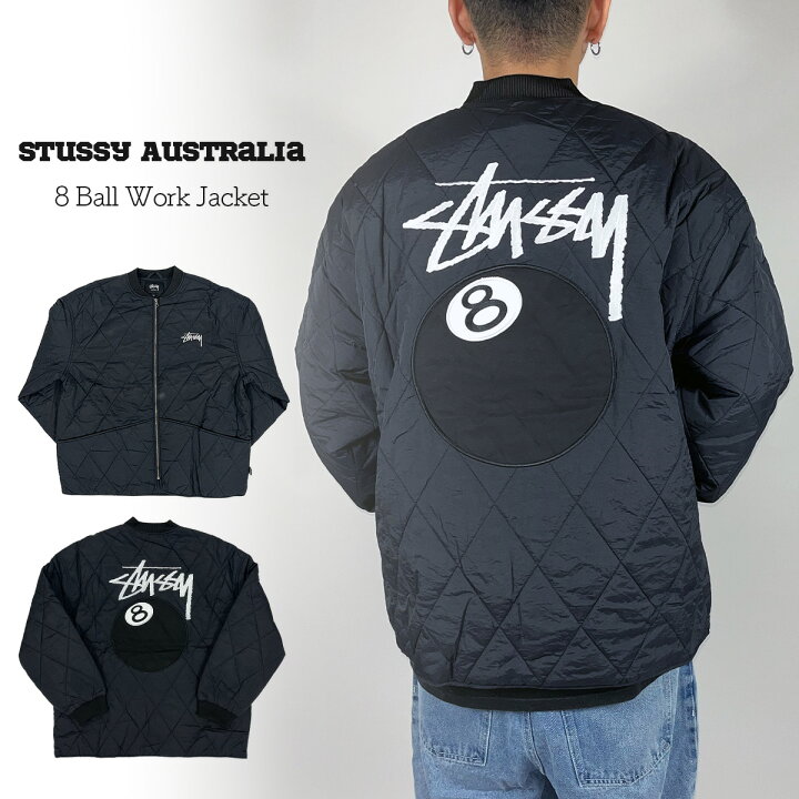 楽天市場】ステューシー ジャケット Stussy Australia 8 Ball Work 