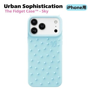 Urban Sophistication iPhone17 �P�[�X �A�[�o���\�t�B�X�e�B�P�[�V���� The Fidget Case Sky iPhone17Air iPhone17Pro �_�E���P�[�X �g�уP�[�X �X�}�z�P�[�X �A�C�t�H�� �J�o�[ �u�����h �L���[�s�b�h �|�\�l��