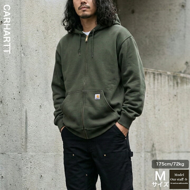 楽天市場】カーハート パーカー Carhartt フルジップパーカー フード 