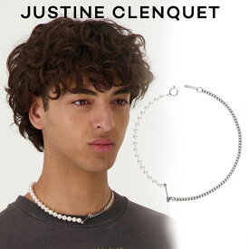 ジュスティーヌクランケ Justine Clenquet ロビン ネックレス robyn necklace チョーカー パラジウム ネックレス レディース メンズ[アクセサリー]