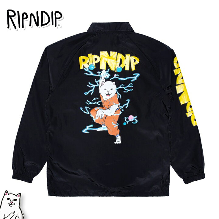 楽天市場】リップンディップ RIPNDIP コーチジャケット Super Sanerm  