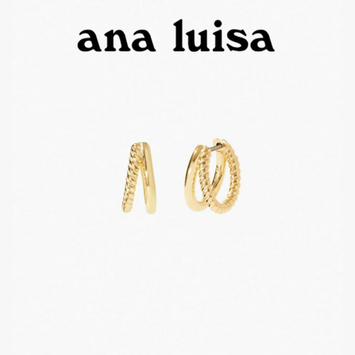 楽天市場】ana luisa アナルイサ ピアス 2個セット JESSE 14K ゴールド 