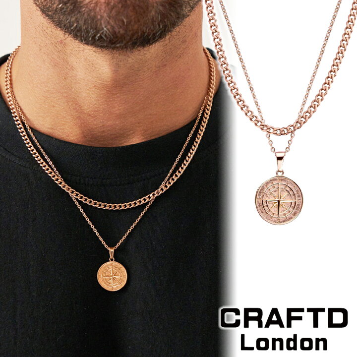 楽天市場】CRAFTD London クラフトロンドン 2点セット ネックレス