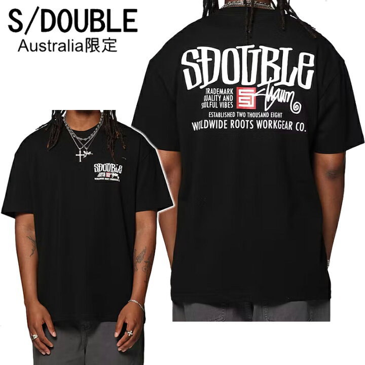楽天市場】エスダブル Tシャツ S/Double AU限定 S/DOUBLE Workgear T 