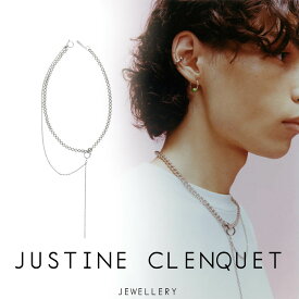 ジュスティーヌクランケ Justine Clenquet アラン ネックレス Alan necklace チョーカー パラジウム レディース メンズ[アクセサリー]