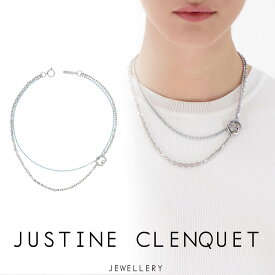 ジュスティーヌクランケ Justine Clenquet ビリー ネックレス Billie necklace パラジウム チョーカー レディース メンズ[アクセサリー]