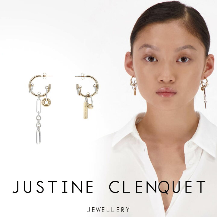 楽天市場】ジュスティーヌクランケ Justine Clenquet アイリス ピアス 