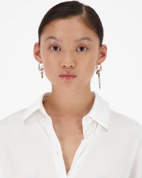 楽天市場】ジュスティーヌクランケ Justine Clenquet アイリス ピアス 