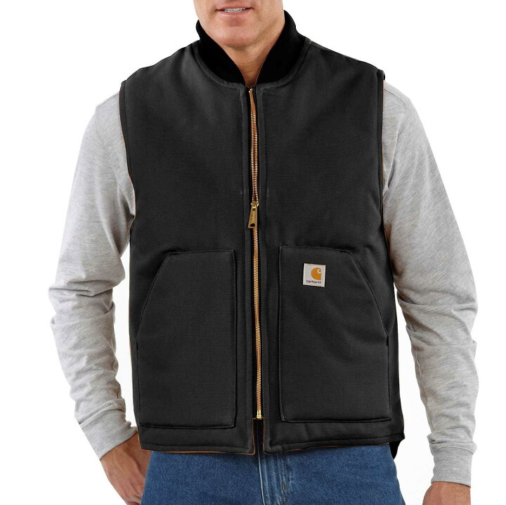 楽天市場】カーハート ベスト Carhartt V01 ダック ワークベスト Duck 
