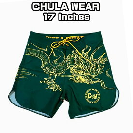 チュラウェア サーフパンツ CHULA WEAR ステージ ショーツ 水着 17 inches Verde Dragons ハーフパンツ 短パン フィジーカー 大会 メンズ 筋トレ ジム ウエア 正規品[衣類]ユ00582