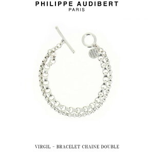 tBbv I[fBx[ Philippe Audibert VIRGIL BRACELET CHAINE DOUBLE o[W Vo[ uXbg PhilippeAudibert fB[X [ANZT[]